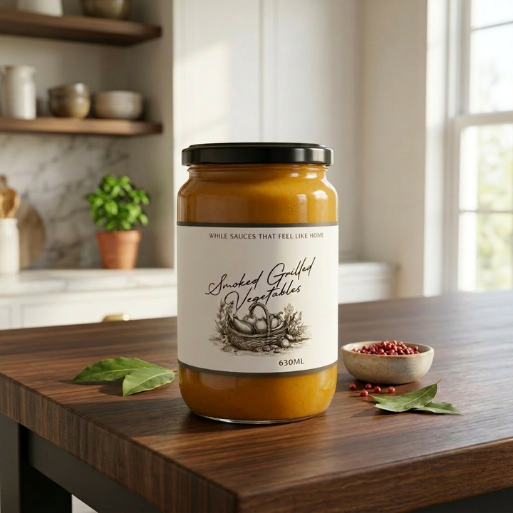 Smoked Grilled Vegetables Sause